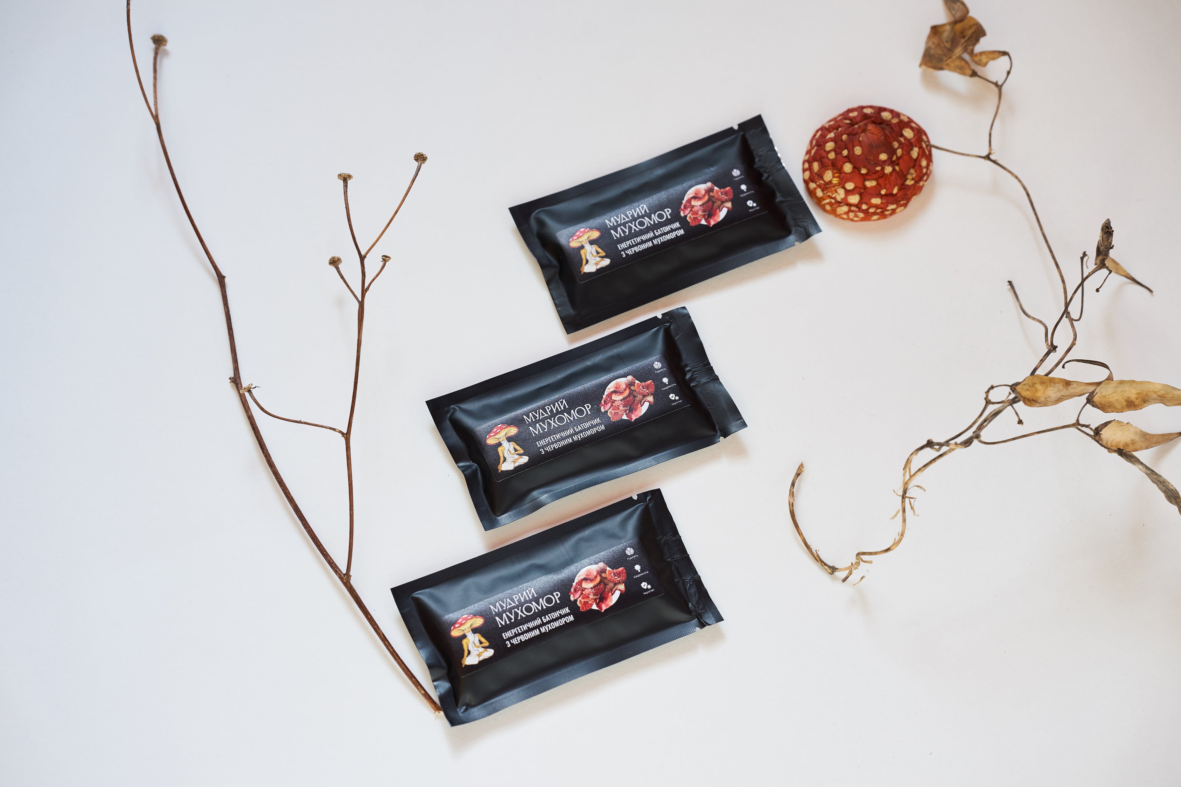 Батончик енергетичний із Мухомором червоним