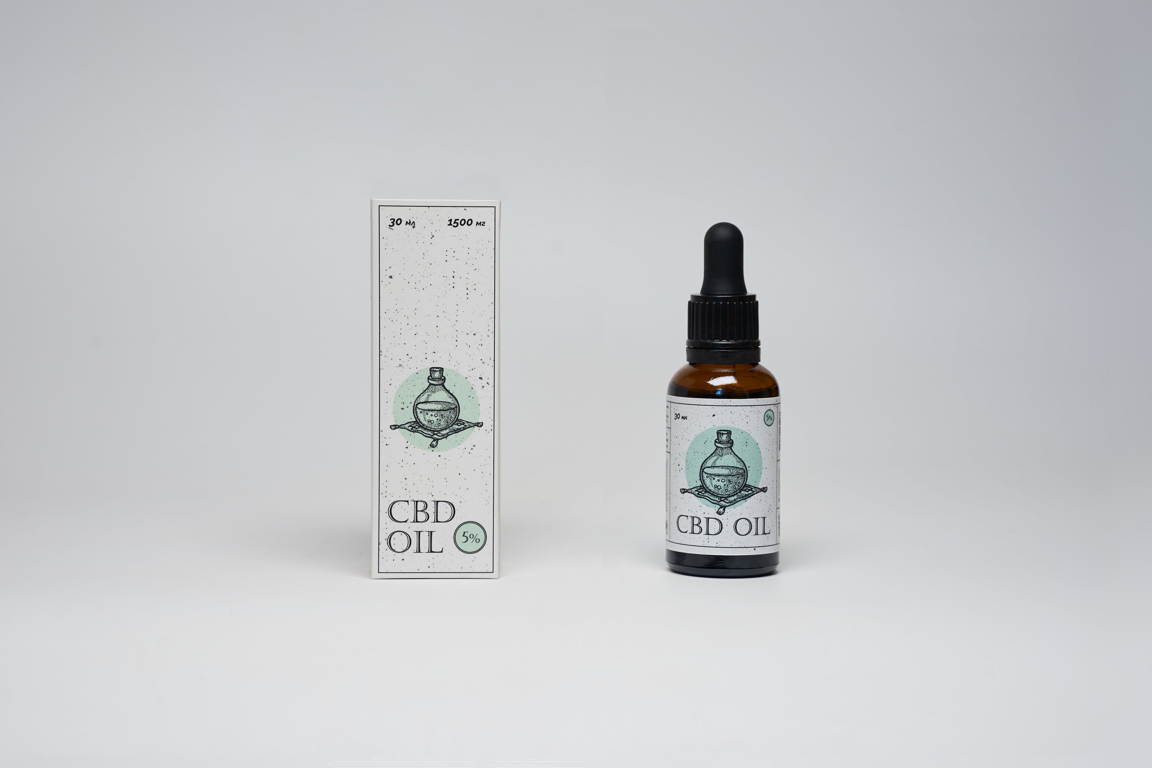CBD олія 5% (КБД)