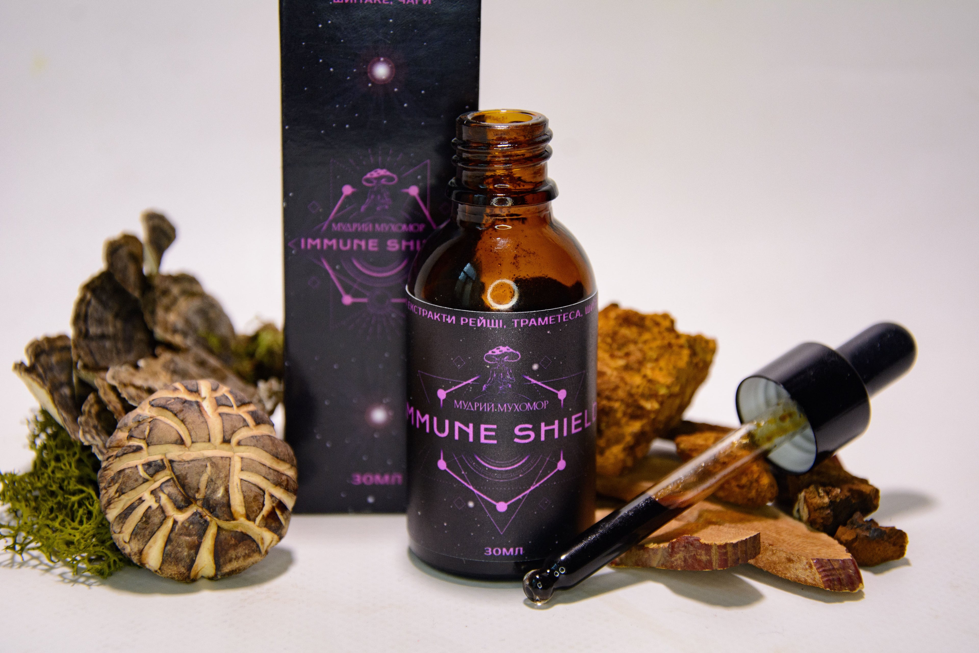 Рідкий грибний екстракт для підтримки імунітету