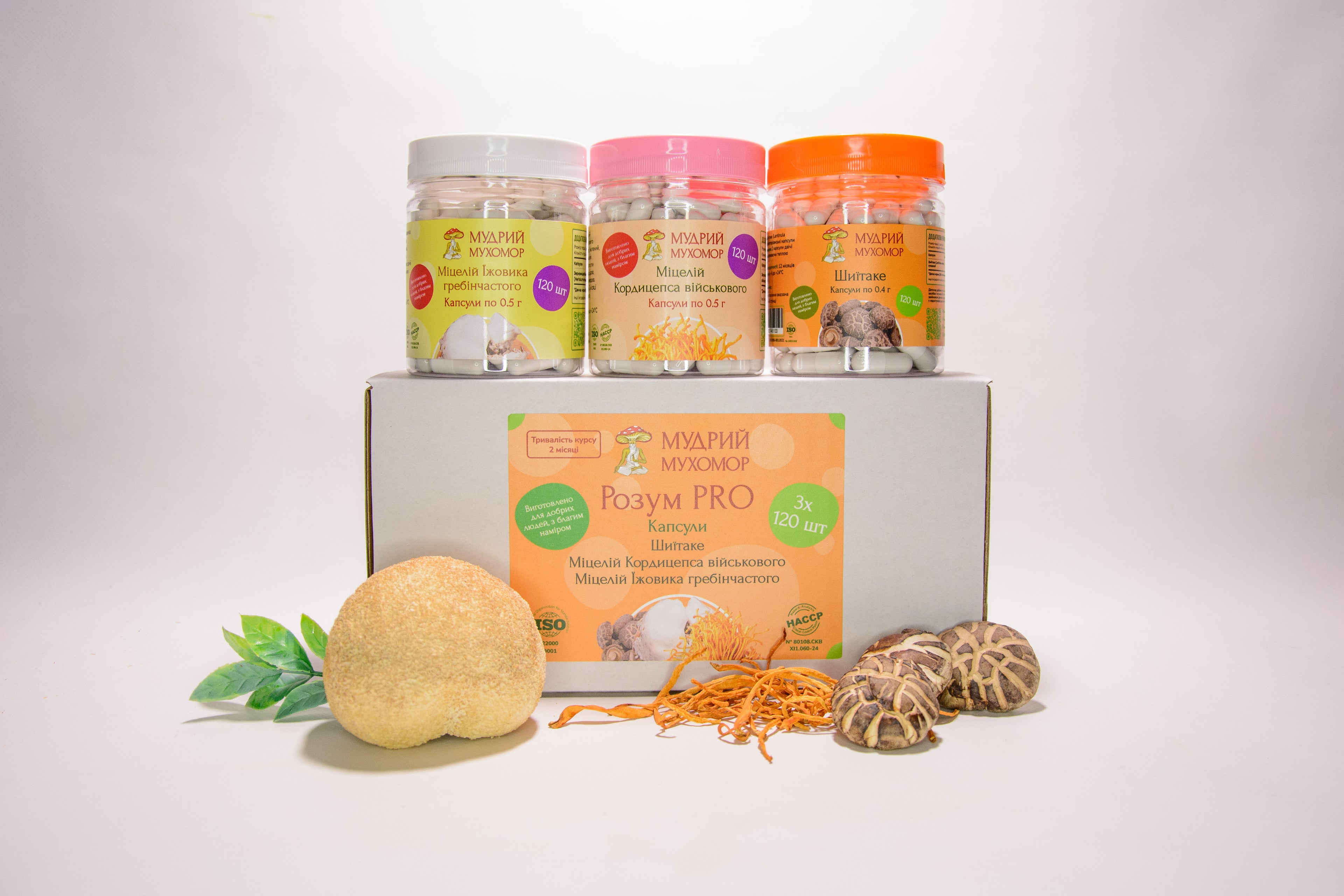 Розум PRO — набір із трьох баночок