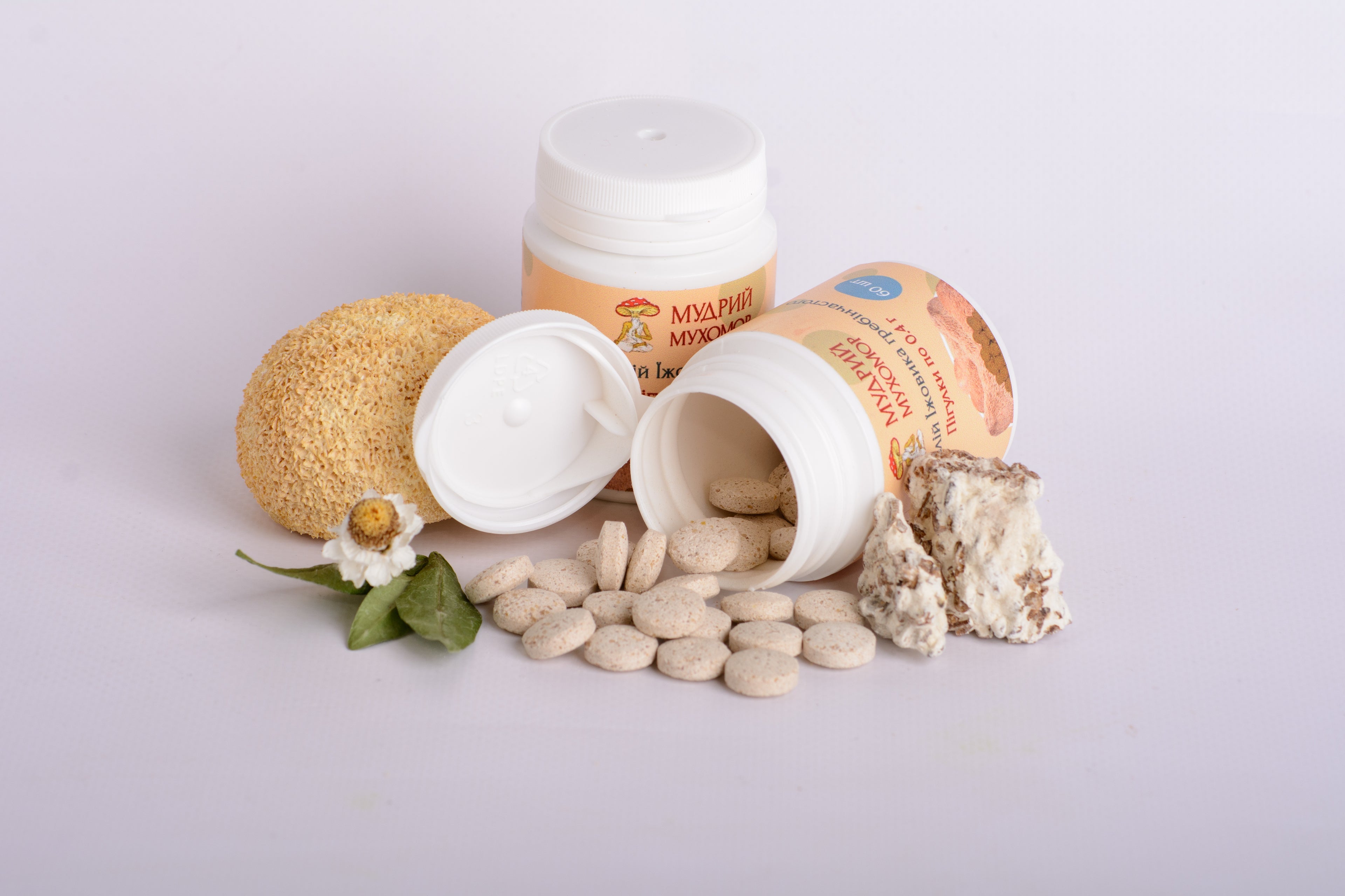 Їжовик гребінчаcтий міцелій в пігулках по 0.4 г