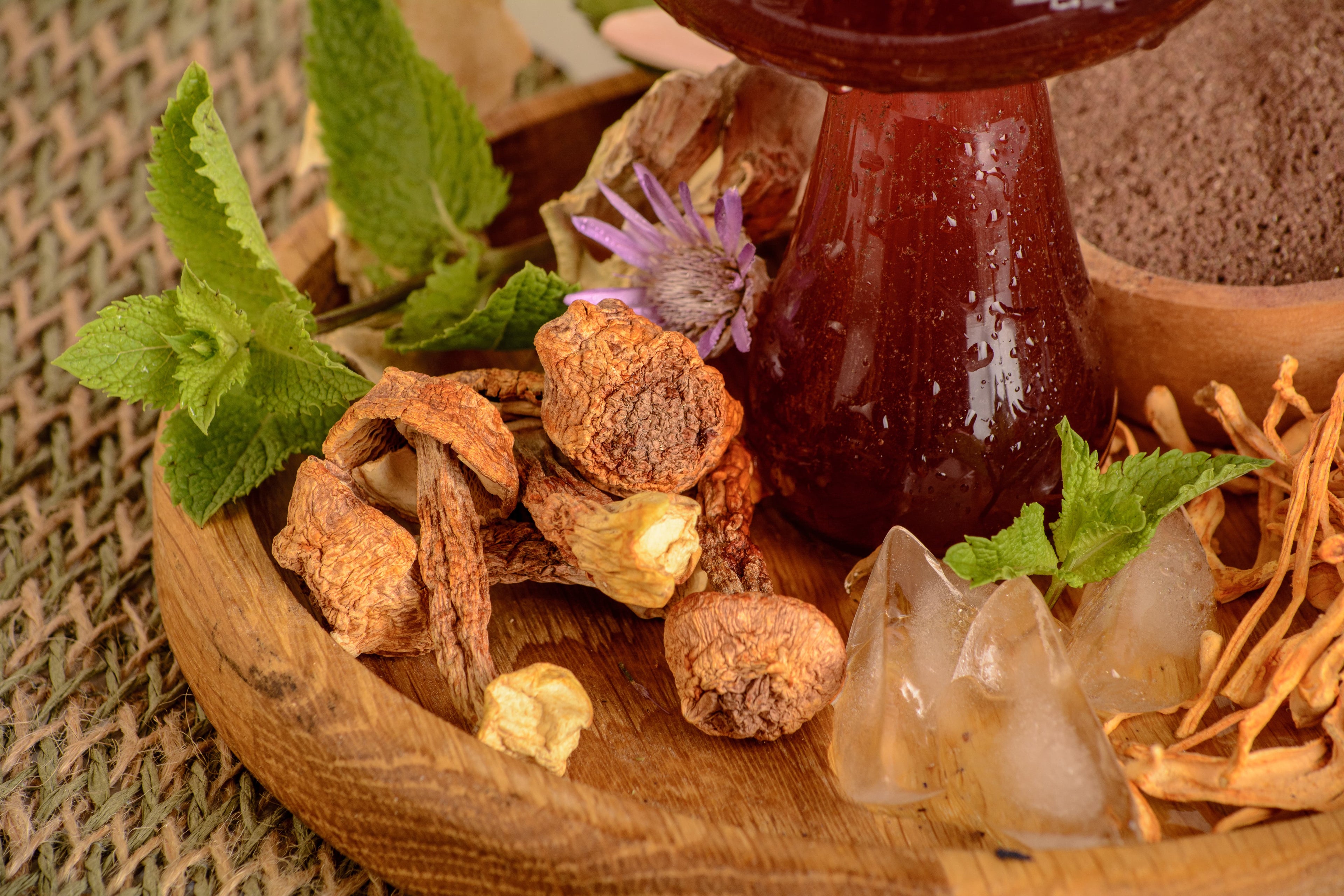 Ice Tea грибний - каркаде з м&