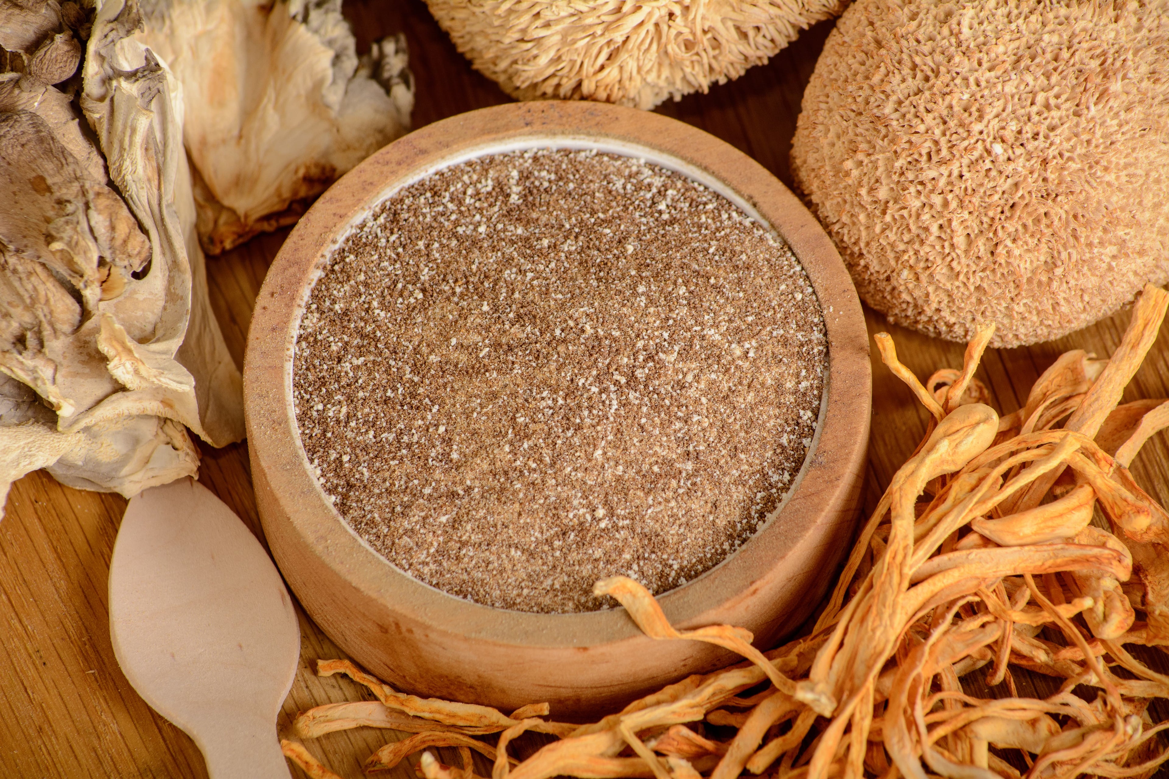 Грибна кава на основі цикорію, без кофеїну