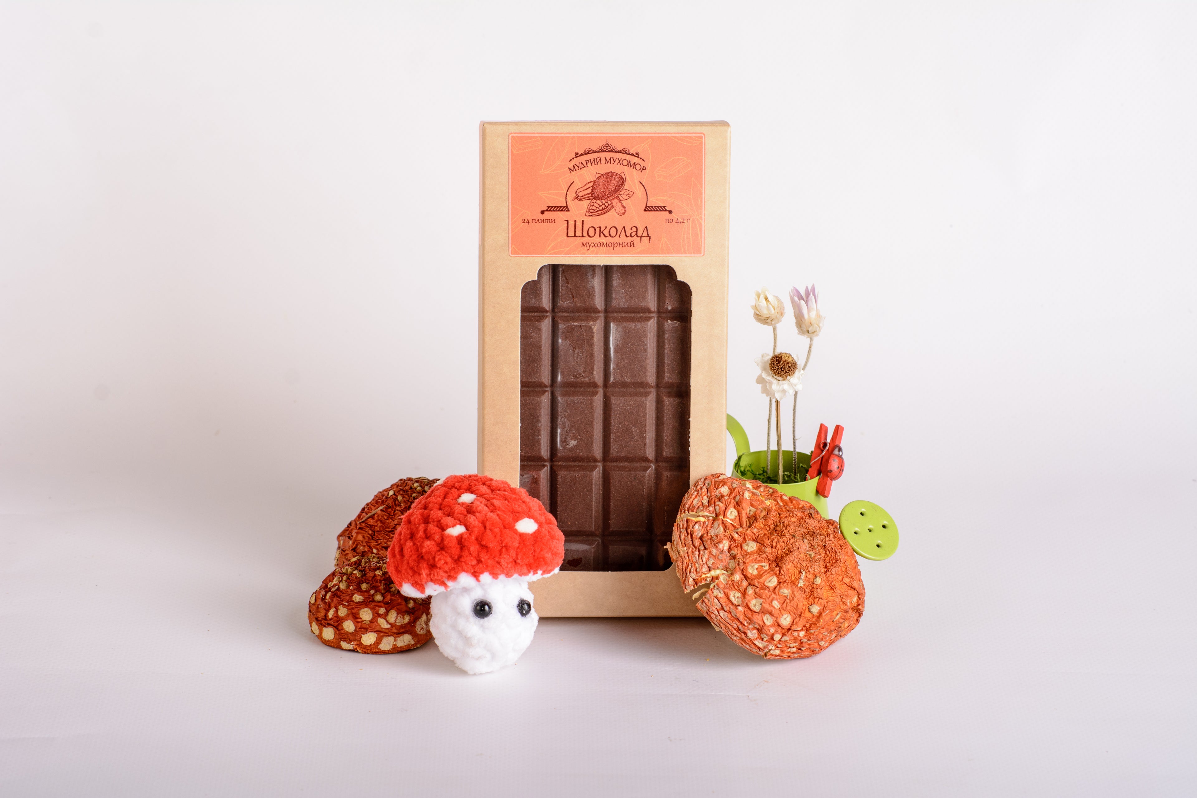 Шоколад грибний з Мухомором червоним