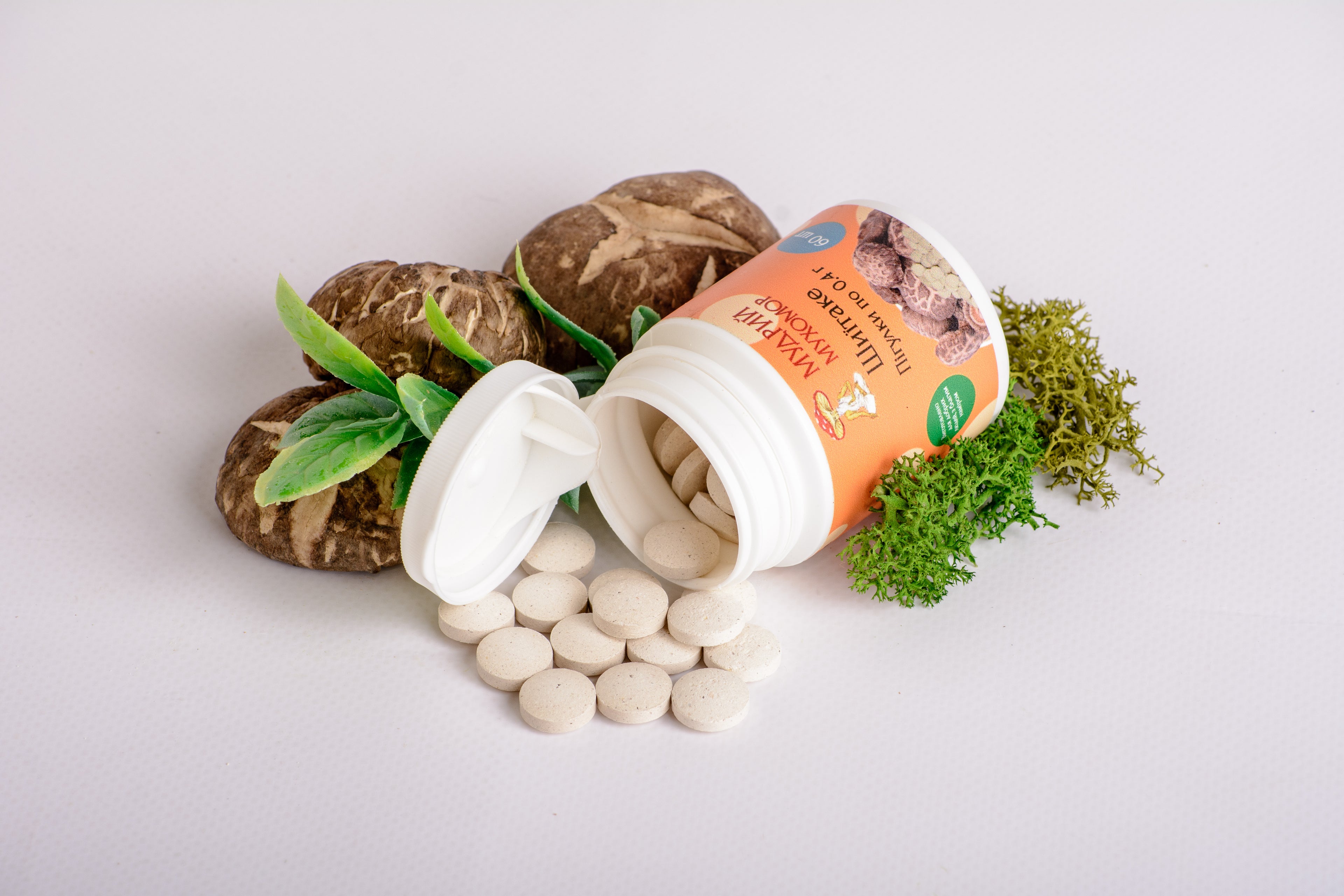 Шиїтаке в пігулках по 0.4 г