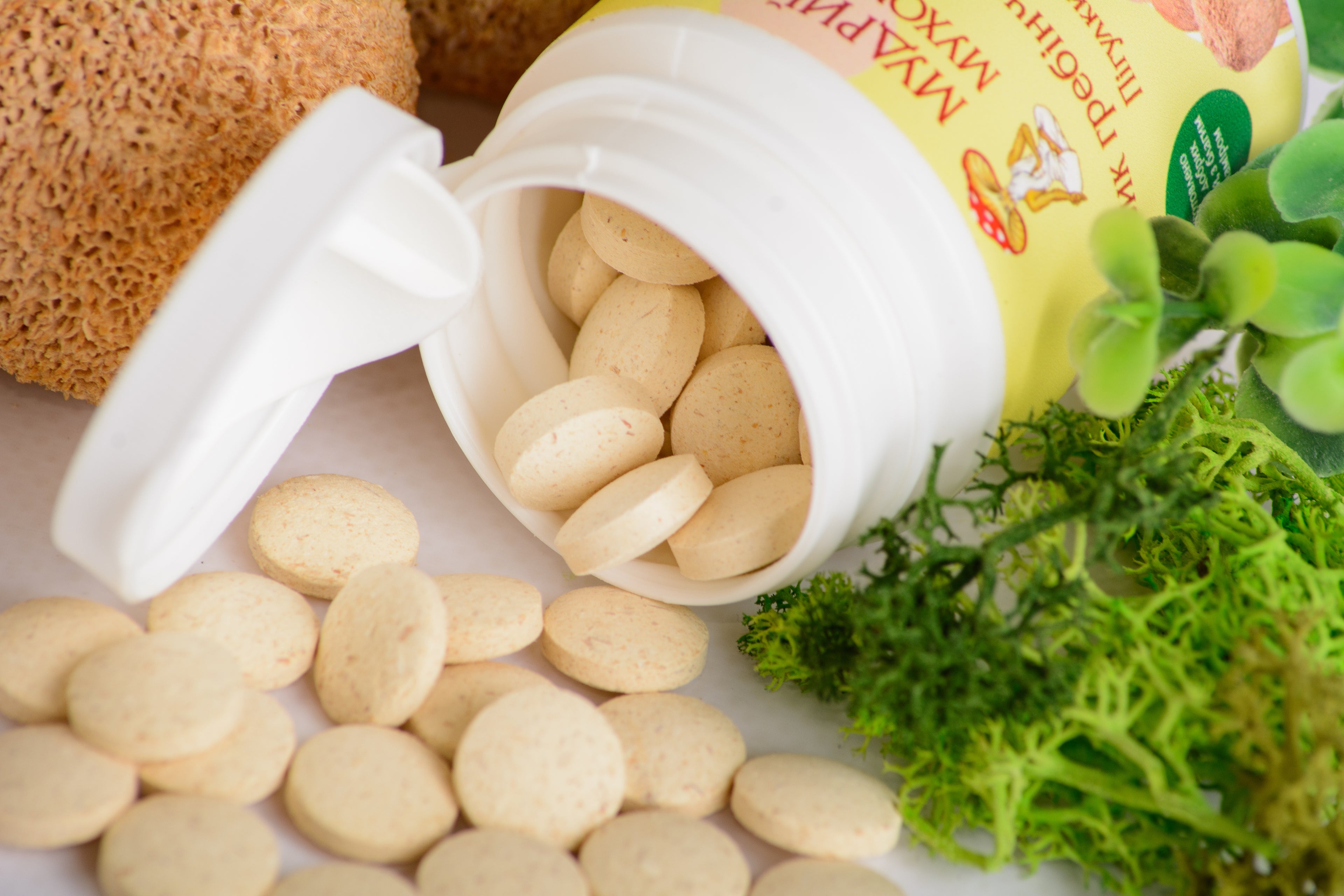 Їжовик гребінчаcтий в пігулках по 0.4 г