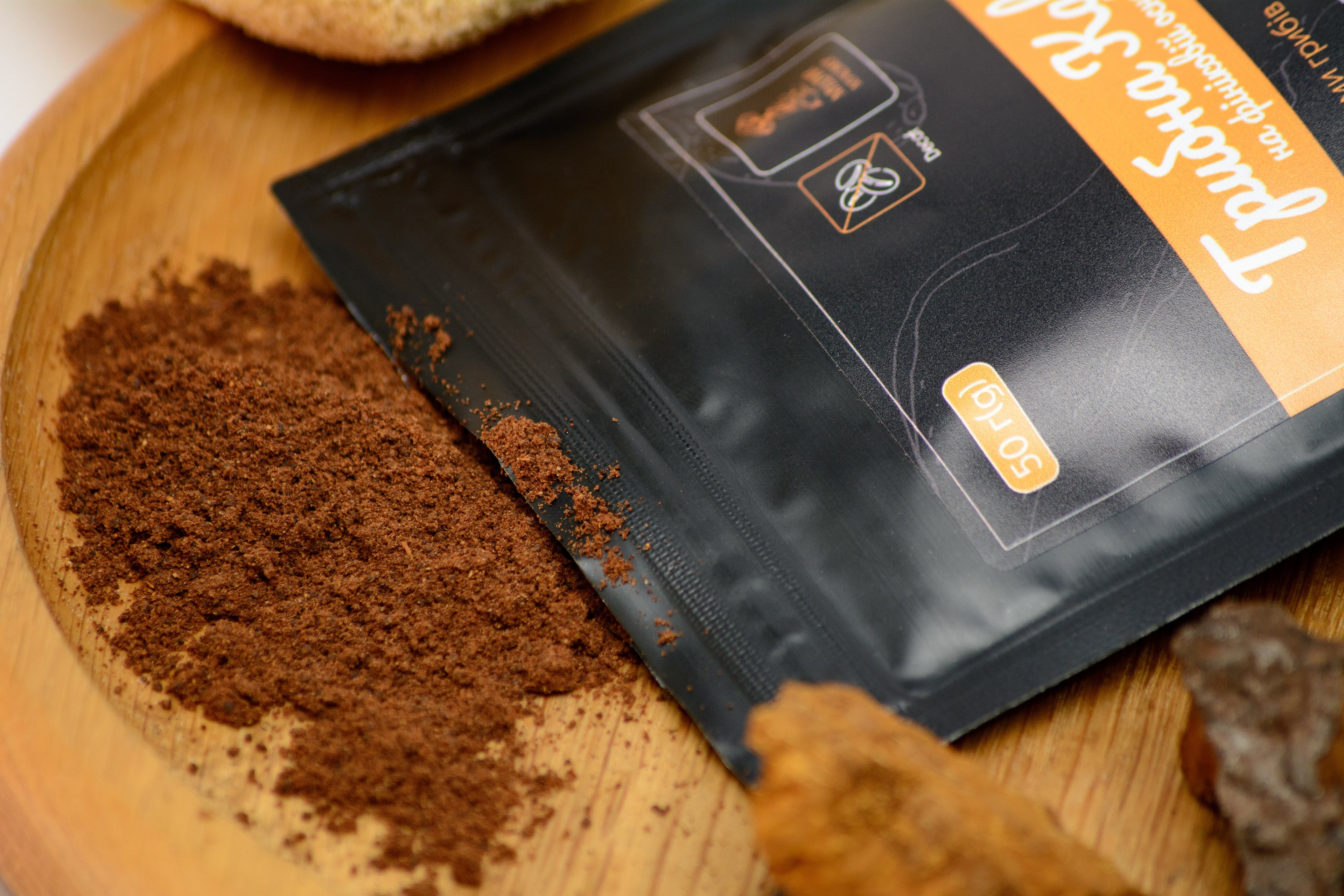 Грибна кава на фініковій основі, без кофеїну