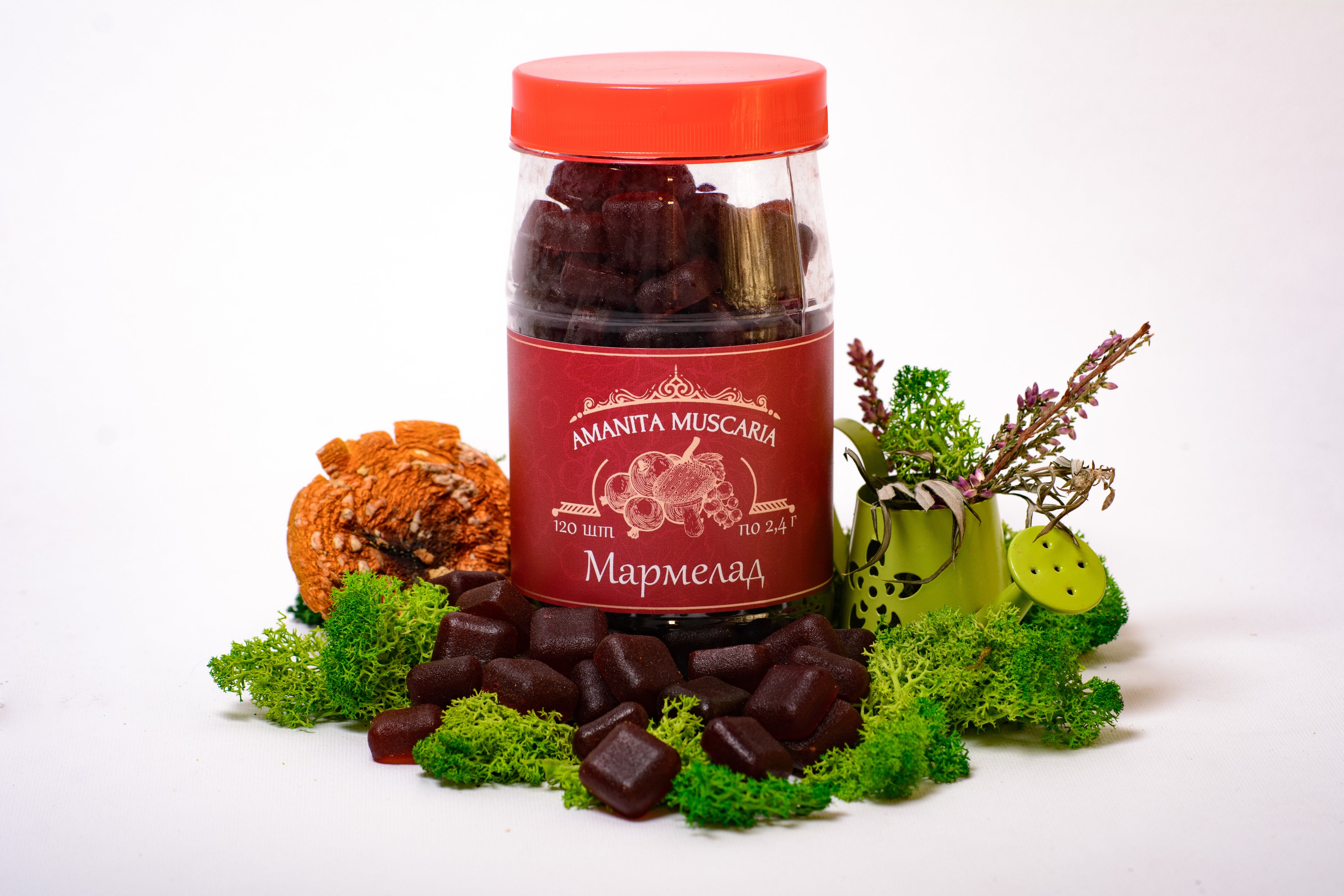 Мармелад із Мухомором червоним, зі смаком смородини