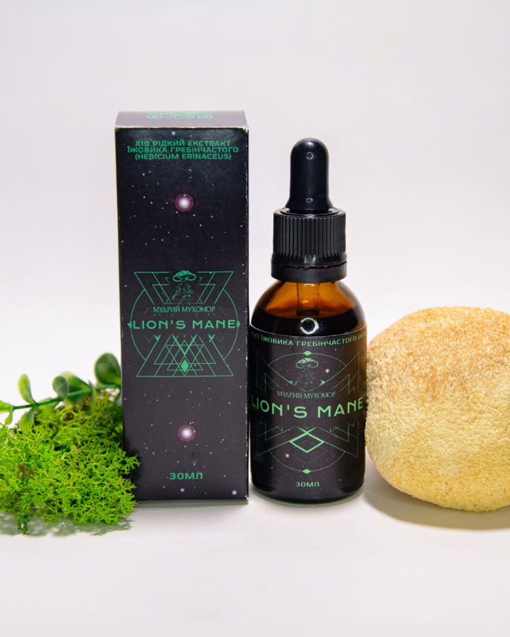 Рідкий екстракт Їжовика гребінчастого