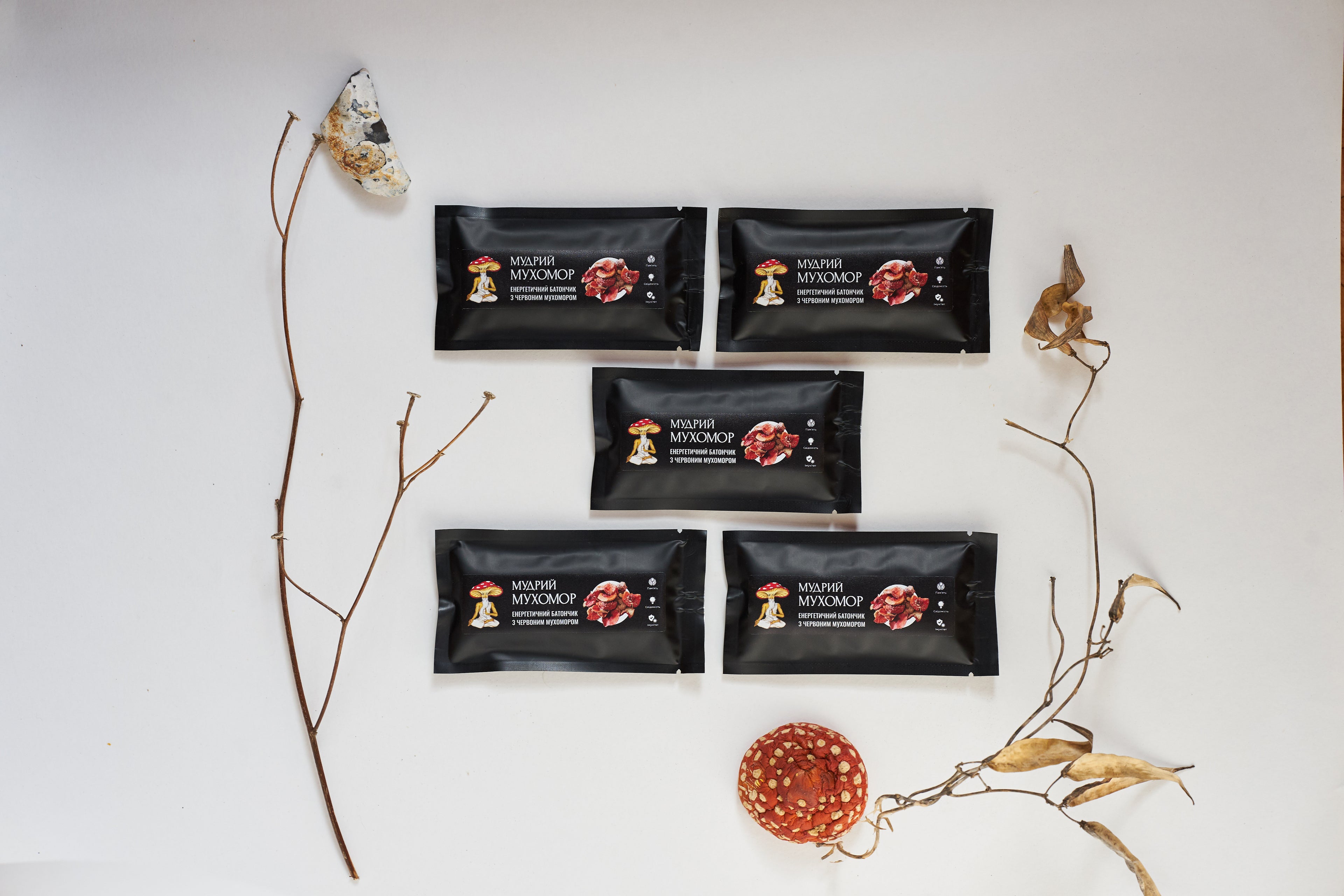 Батончик енергетичний із Мухомором червоним