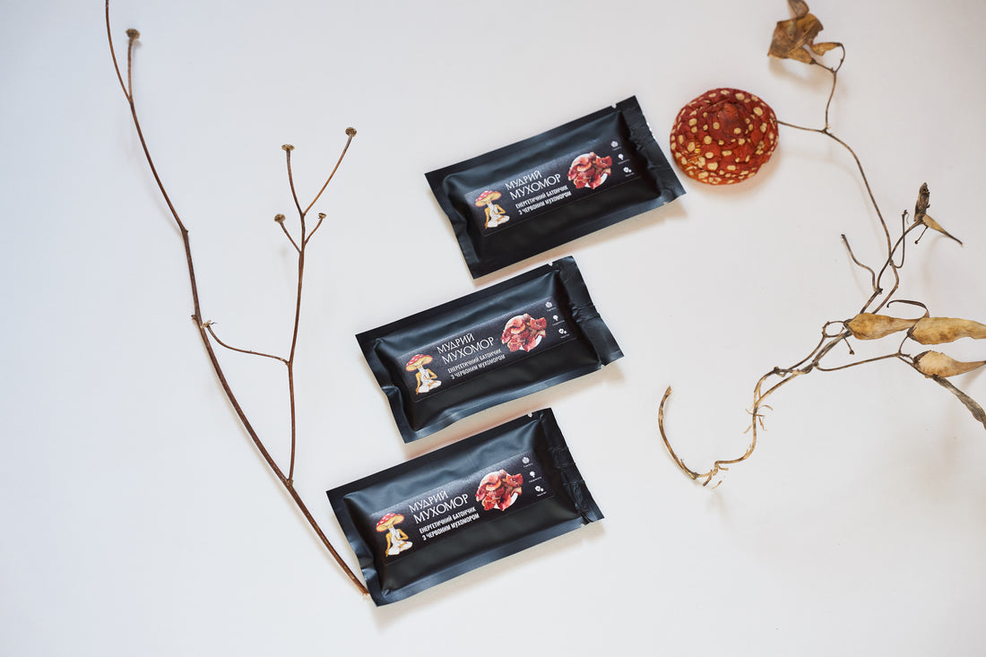 Батончик енергетичний із Мухомором червоним