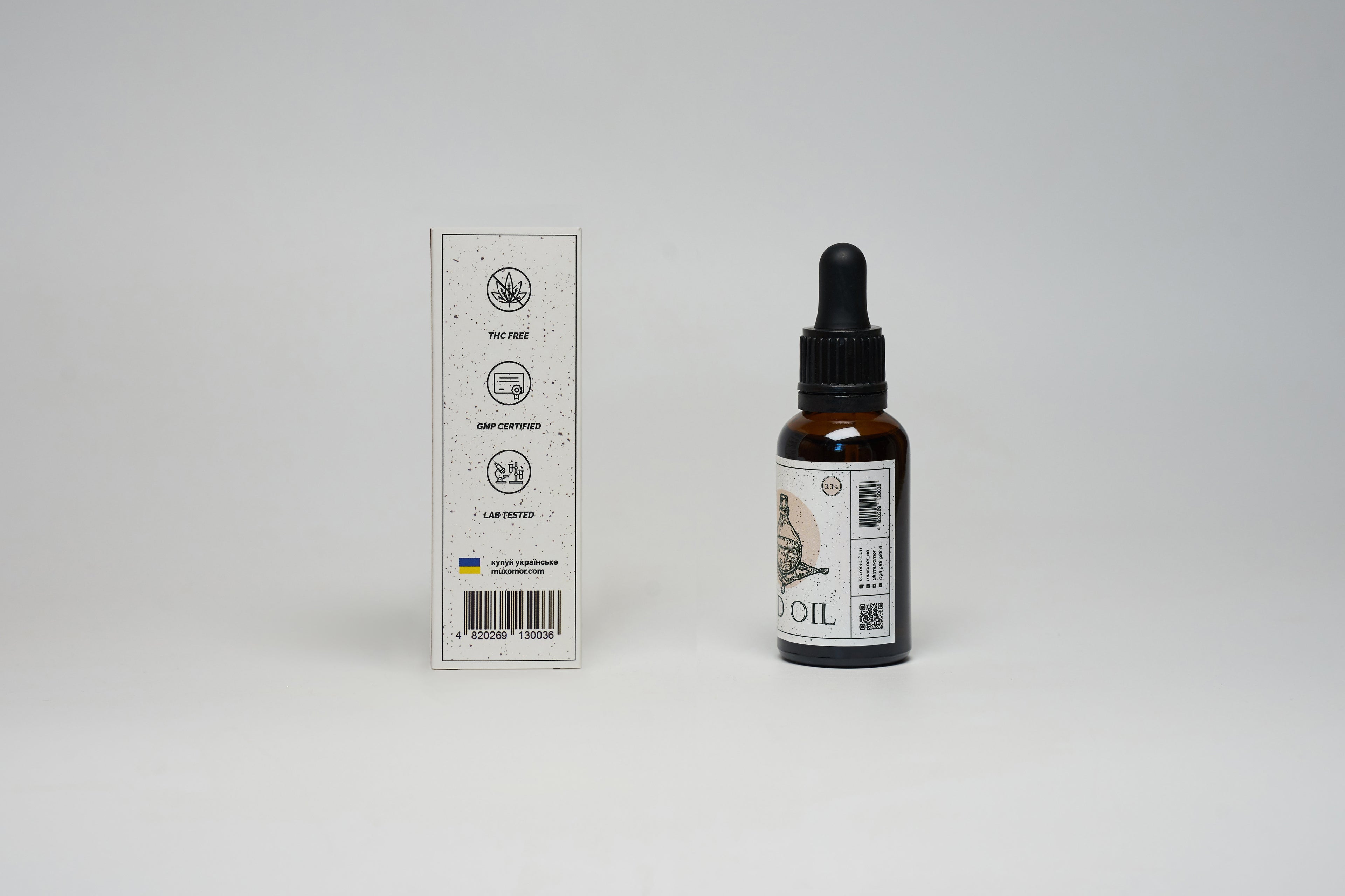 CBD олія 3.3% (КБД)