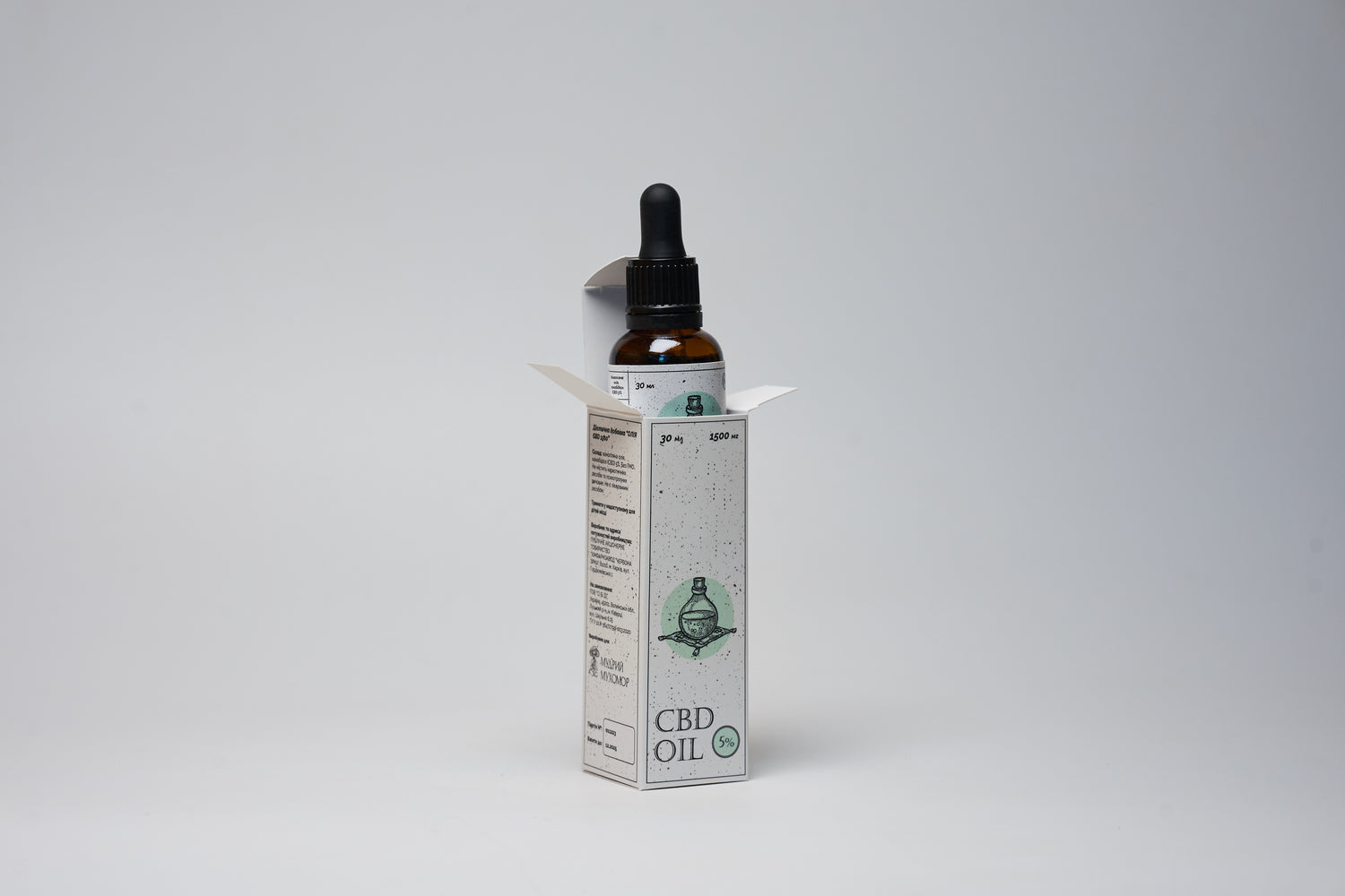 CBD олія 5% (КБД)