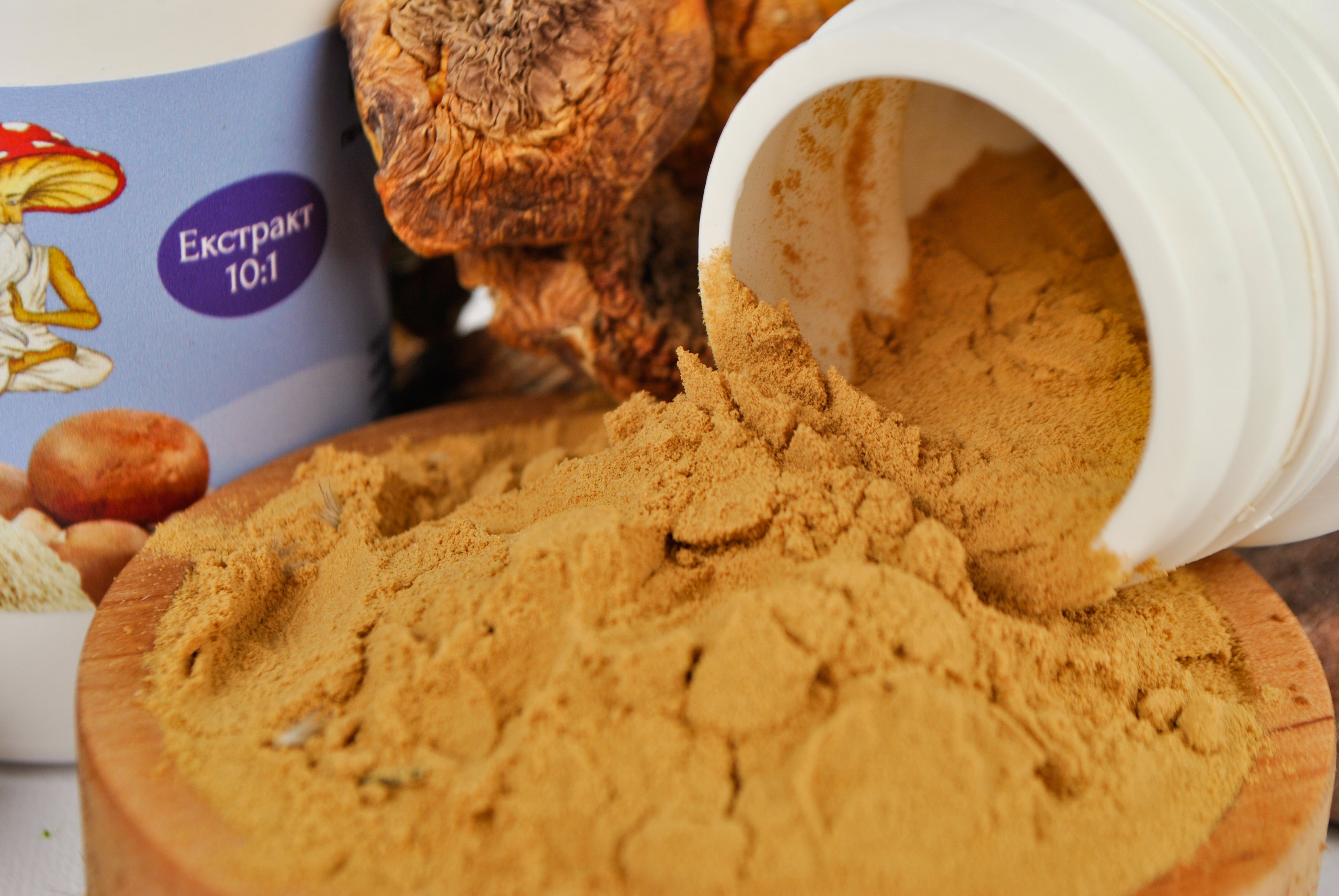 Екстракт Агаріка бразильського 10:1 мелений