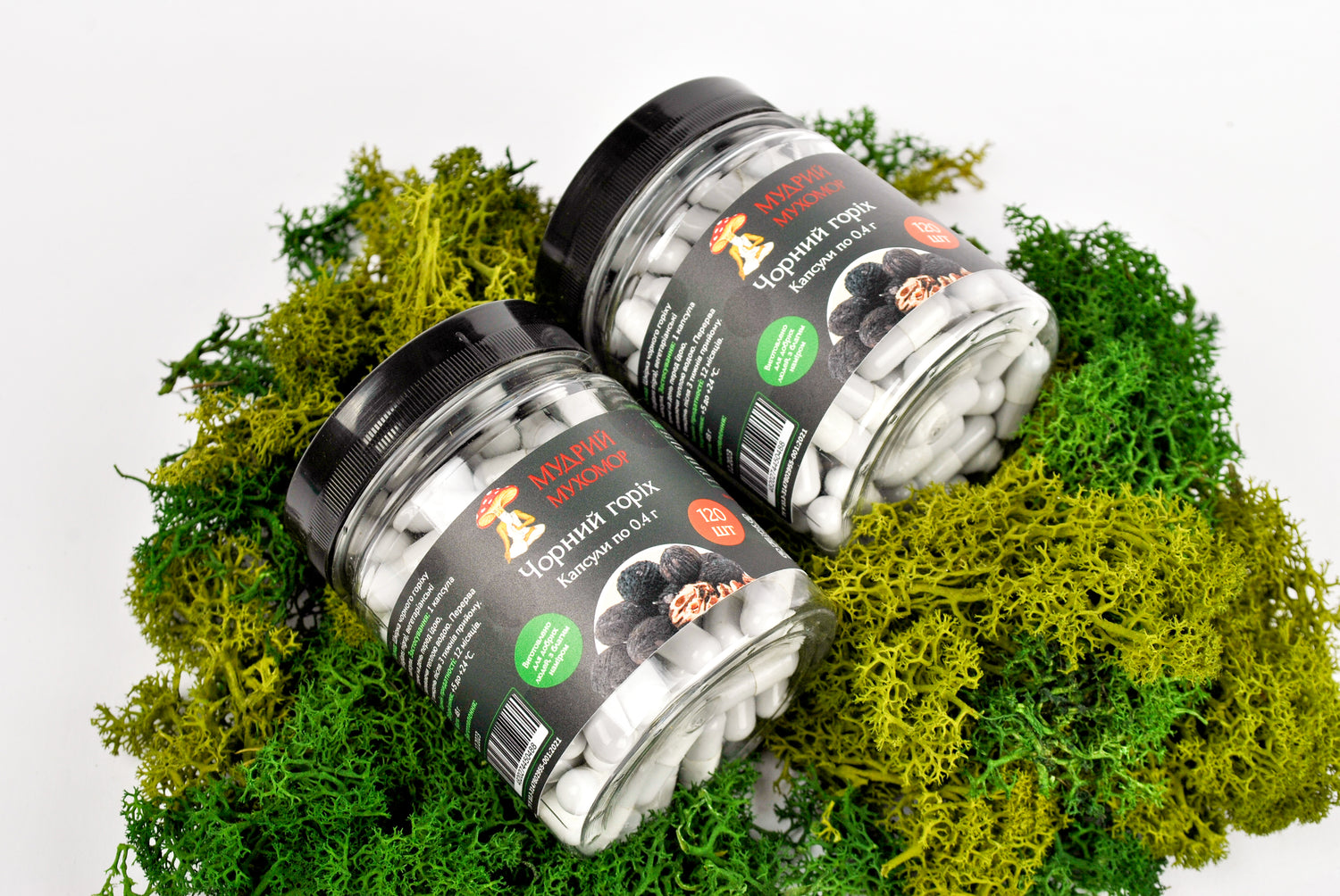 Чорний горіх в капсулах по 0.4 г