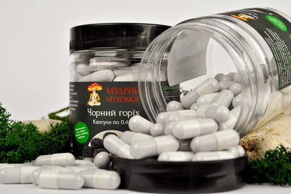 Чорний горіх в капсулах по 0.4 г