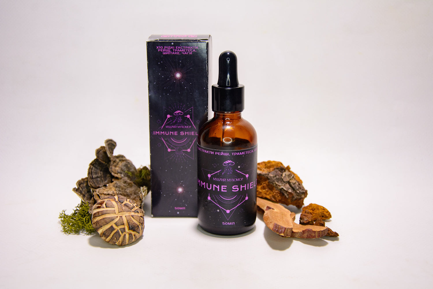 Рідкий грибний екстракт для підтримки імунітету