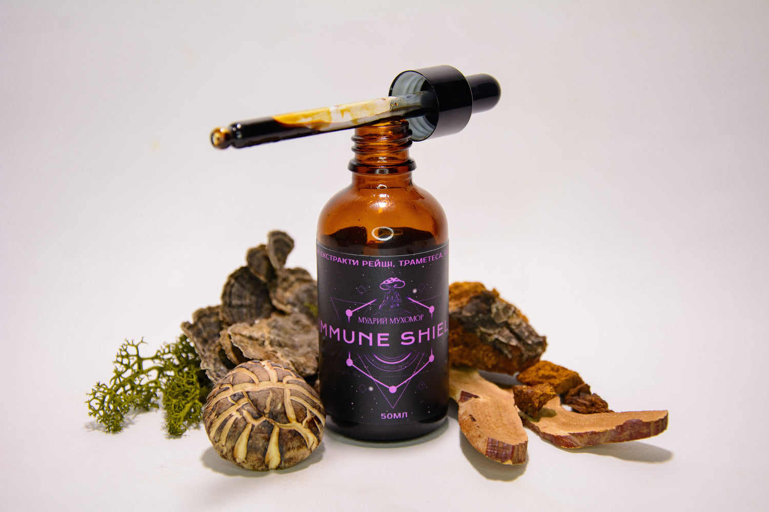 Рідкий грибний екстракт для підтримки імунітету