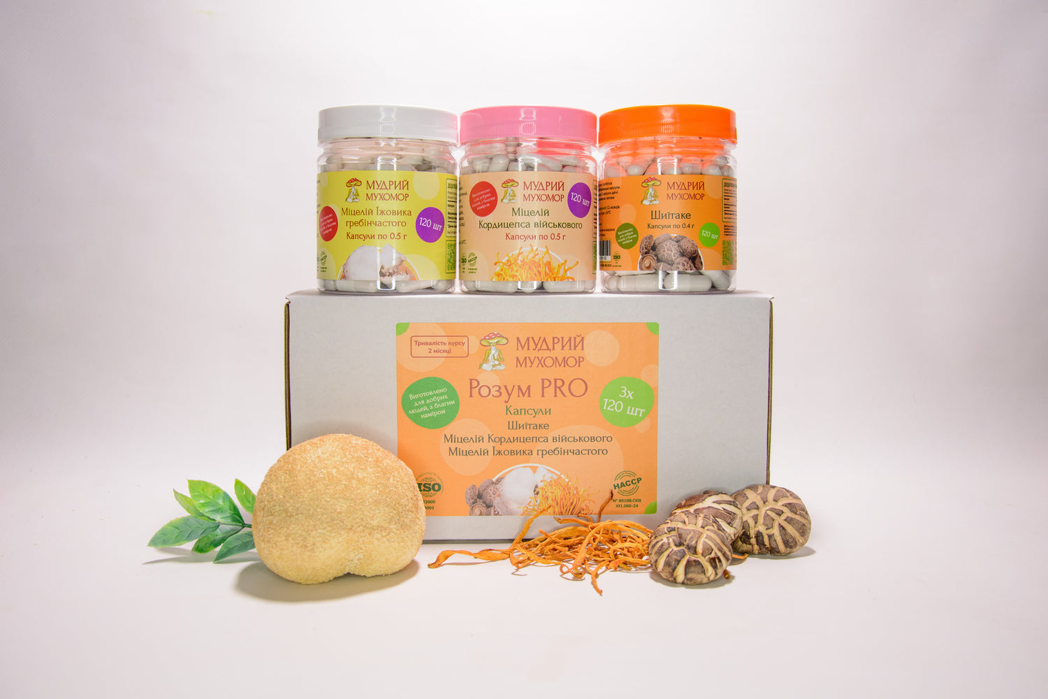 Розум PRO — набір із трьох баночок