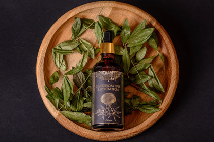 Олія обліпихи з Мухомором червоним