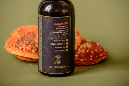 Олія обліпихи з Мухомором червоним