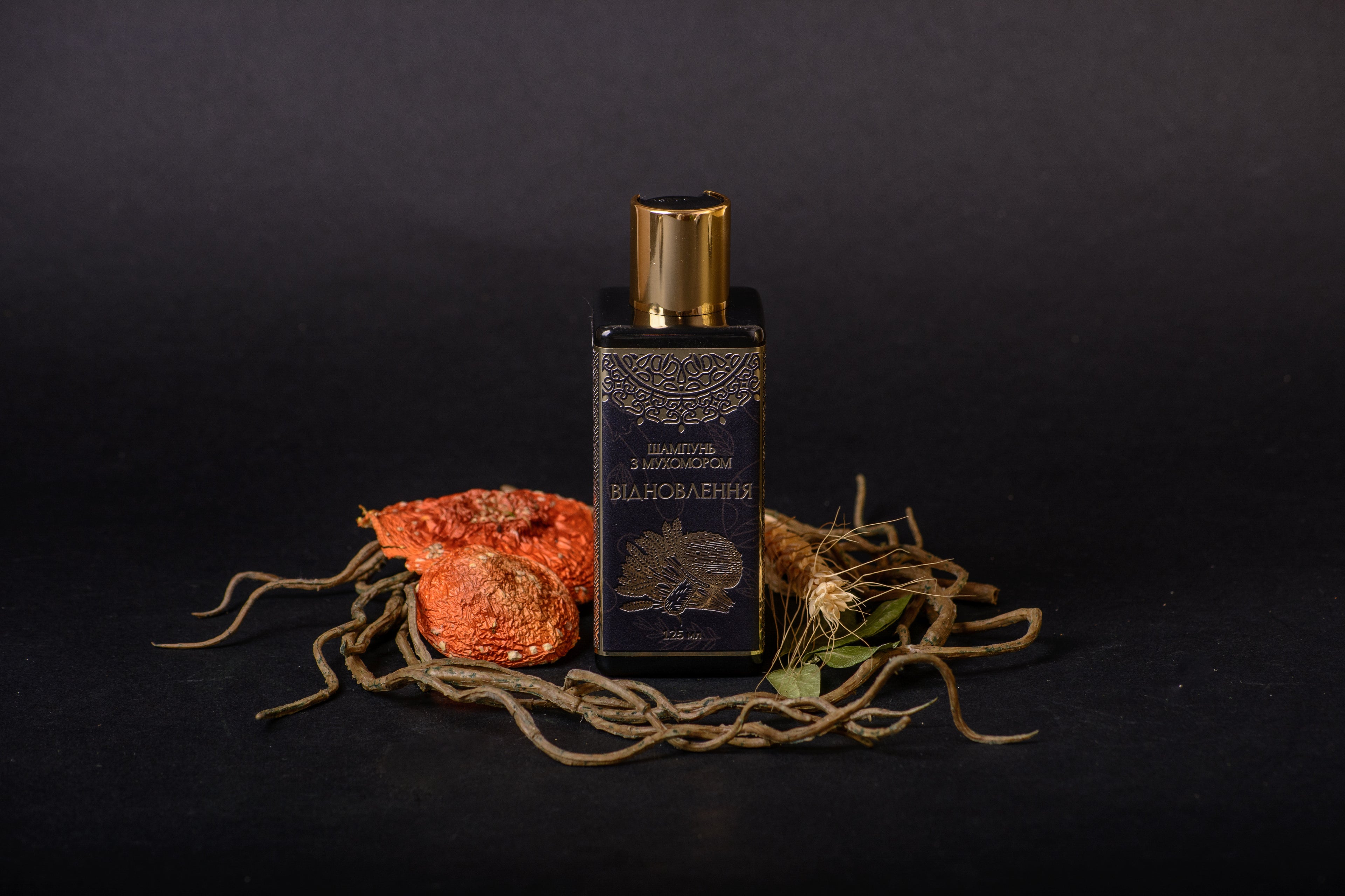 Шампуні з Мухомором червоним: «Міцність», «Відновлення»