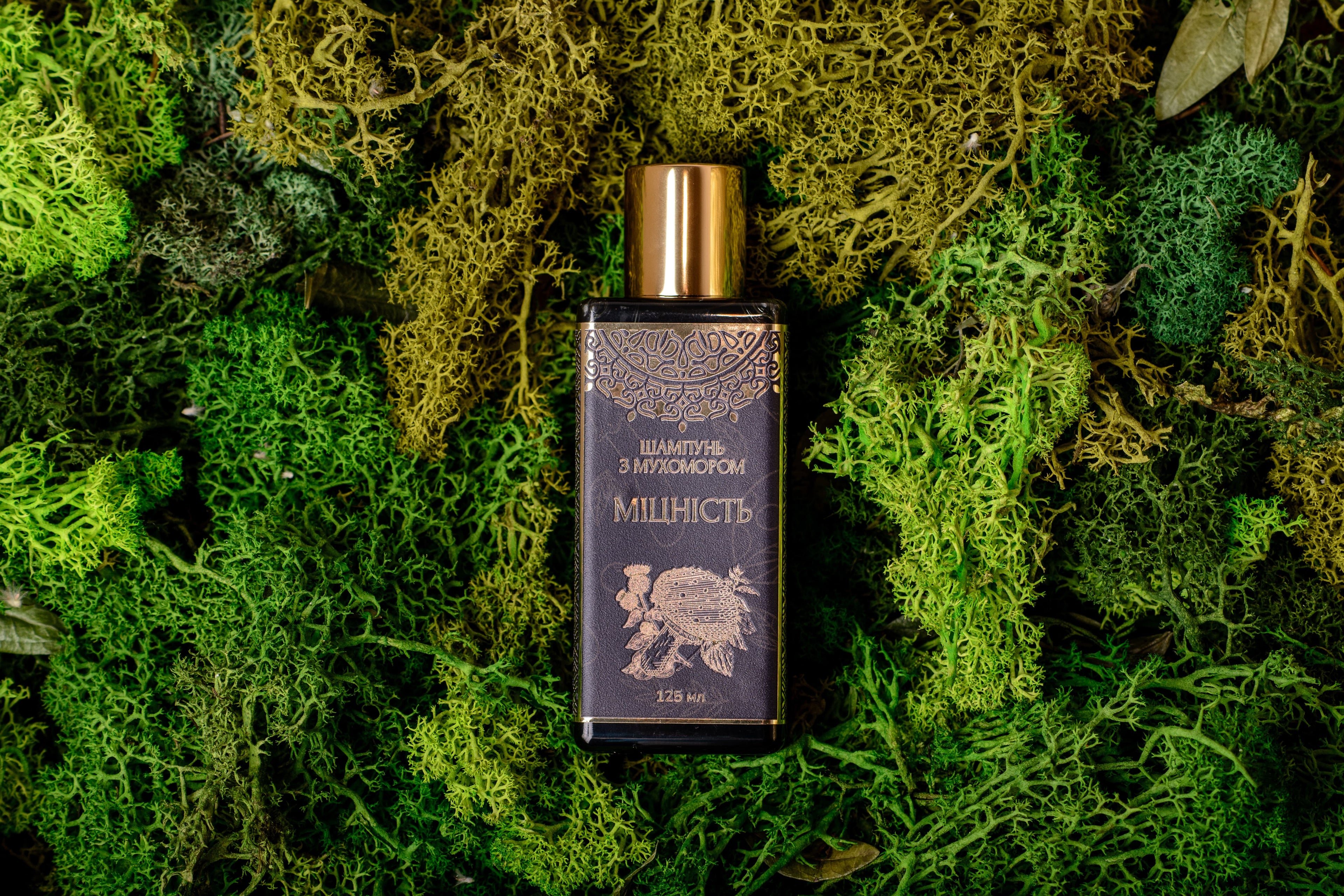 Шампуні з Мухомором червоним: «Міцність», «Відновлення»