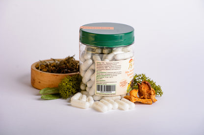 Трійчатка в капсулах з Лисичкою справжньою по 0.5 г