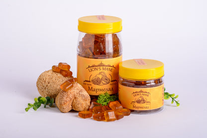 Мармелад з Їжовиком гребінчастим, зі смаком апельсина