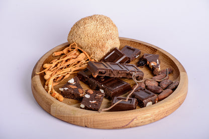 Шоколад грибний з екстрактами Їжовика гребінчастого та Кордицепса