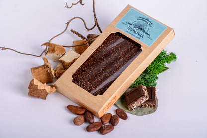 Шоколад грибний з екстрактами Рейші та Траметеса