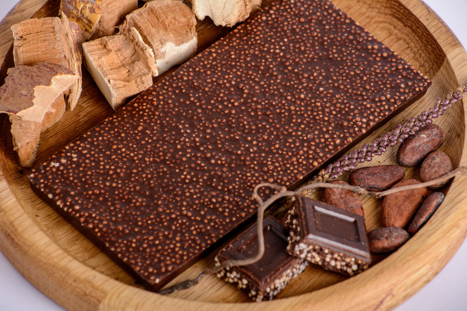 Шоколад грибний з екстрактами Рейші та Траметеса