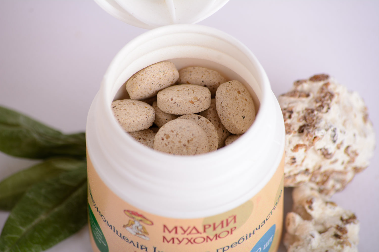 Їжовик гребінчаcтий міцелій в пігулках по 0.4 г