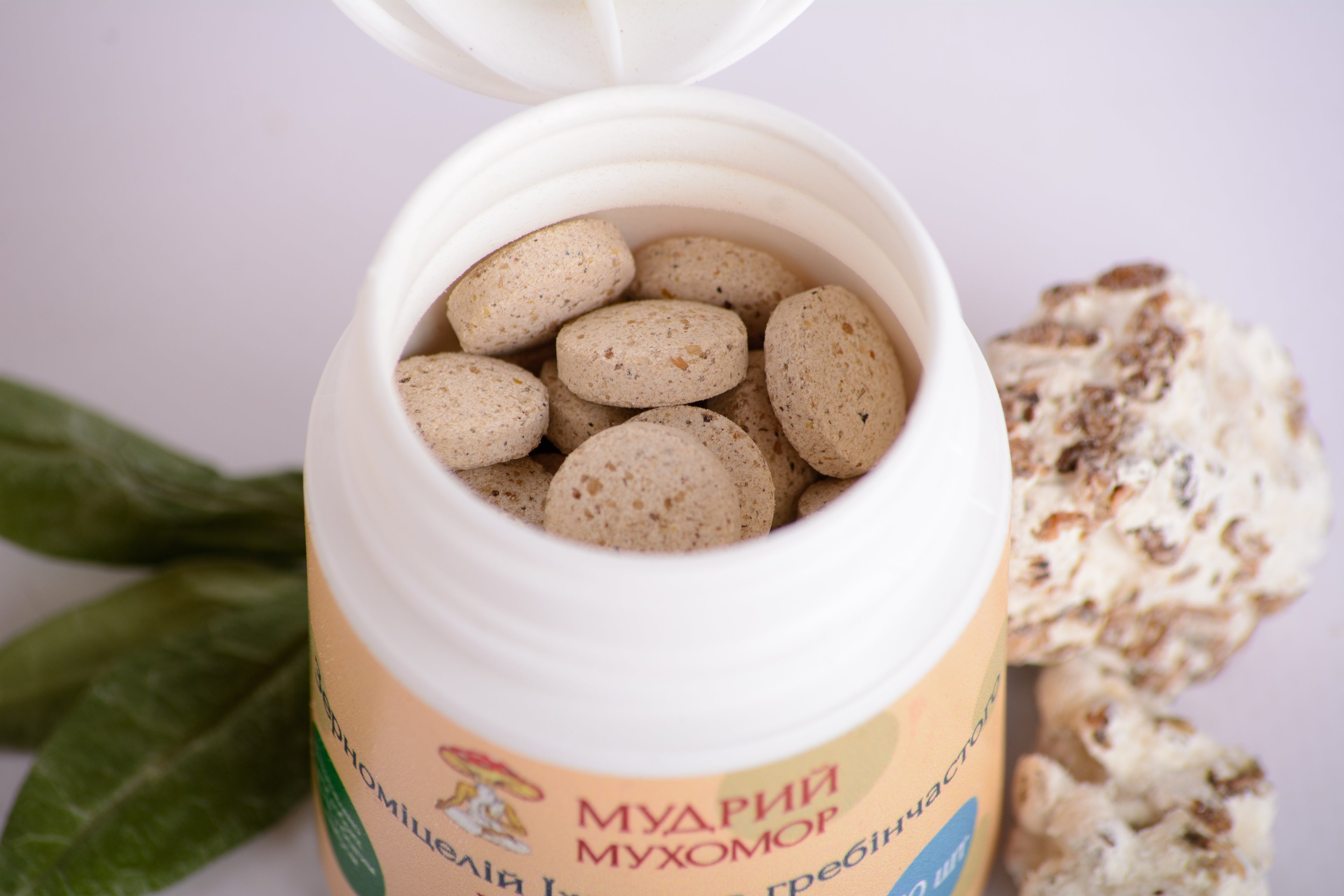 Їжовик гребінчаcтий міцелій в пігулках по 0.4 г