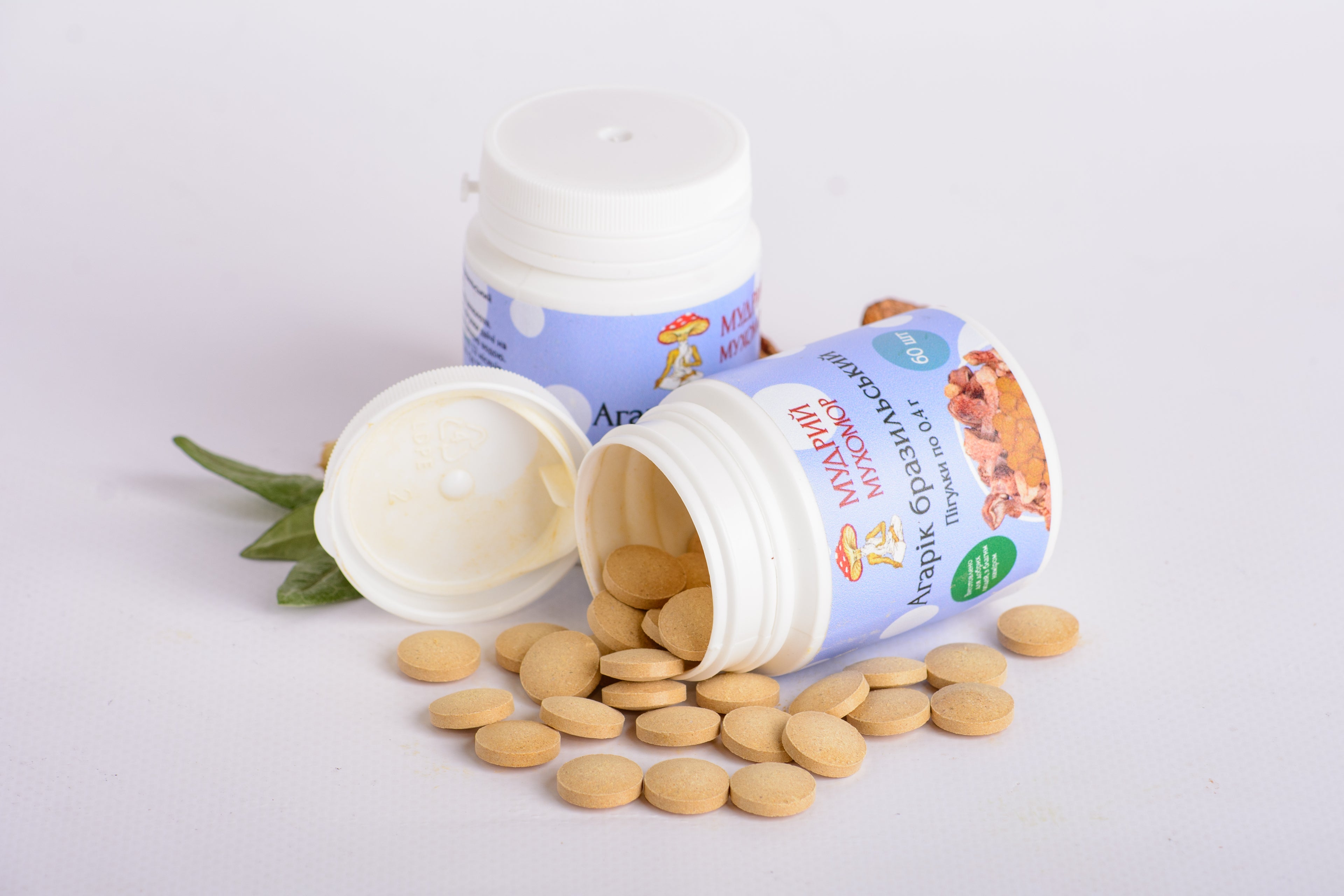 Агарік бразильський в пігулках по 0.4 г