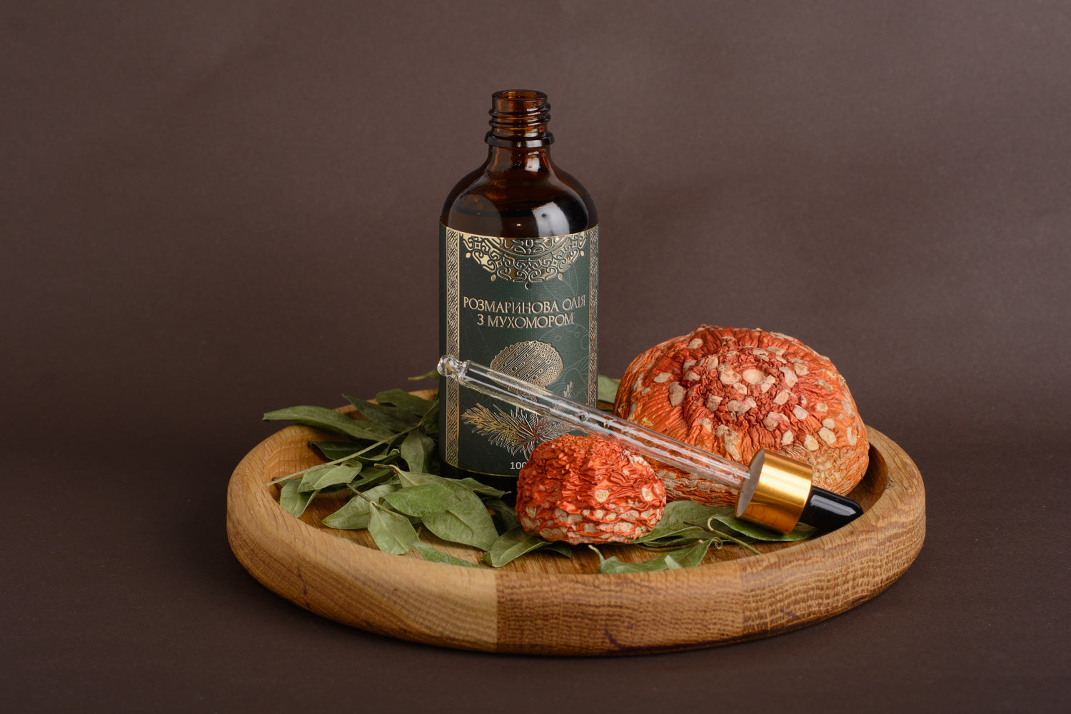 Олія розмаринова з Мухомором червоним