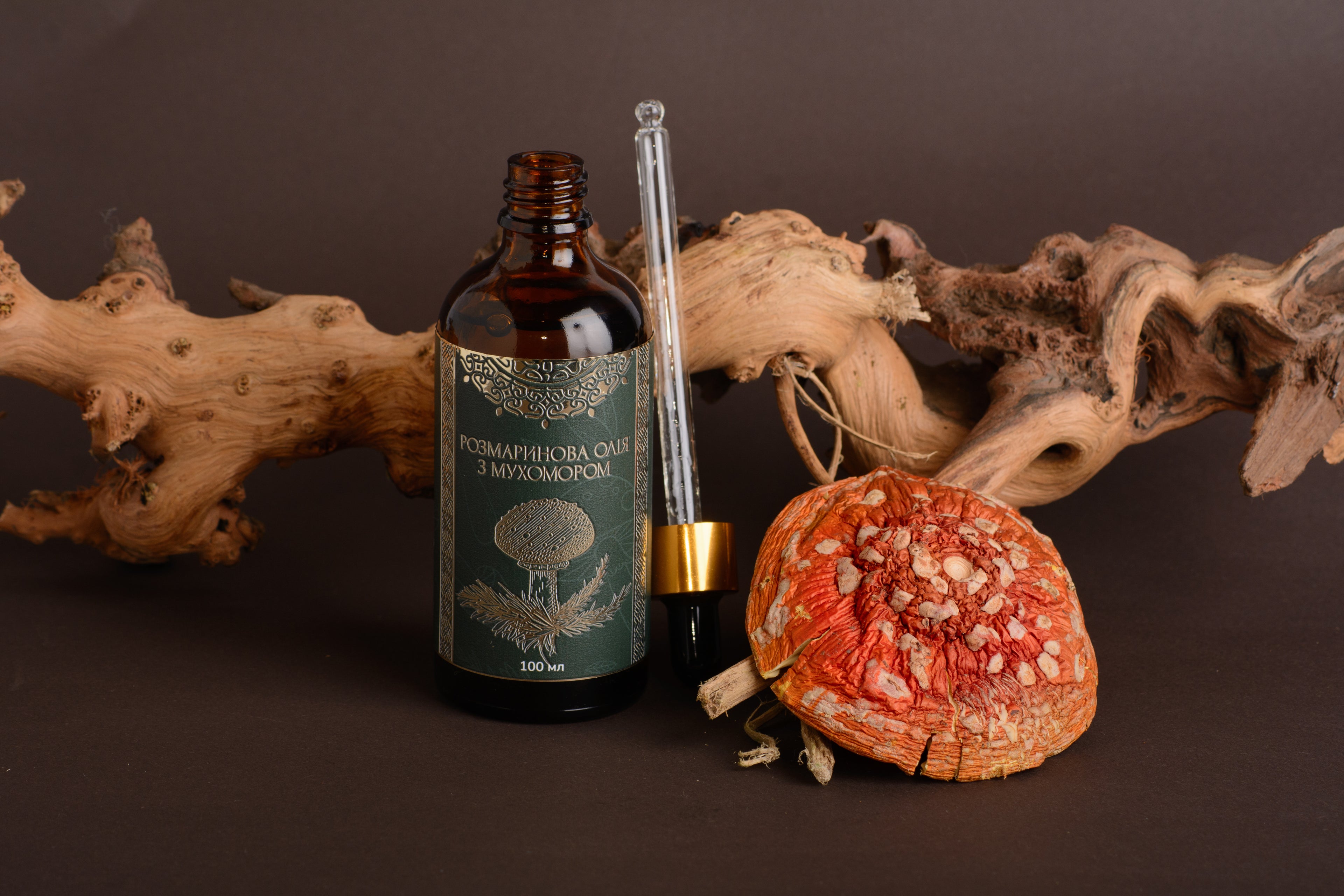 Олія розмаринова з Мухомором червоним