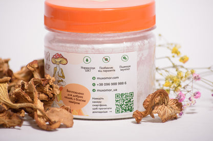 Лисичка справжня, мелений міцелій