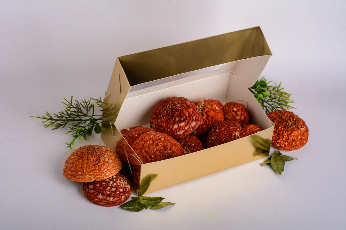 VIP нерозкриті капелюшки Мухомора червоного