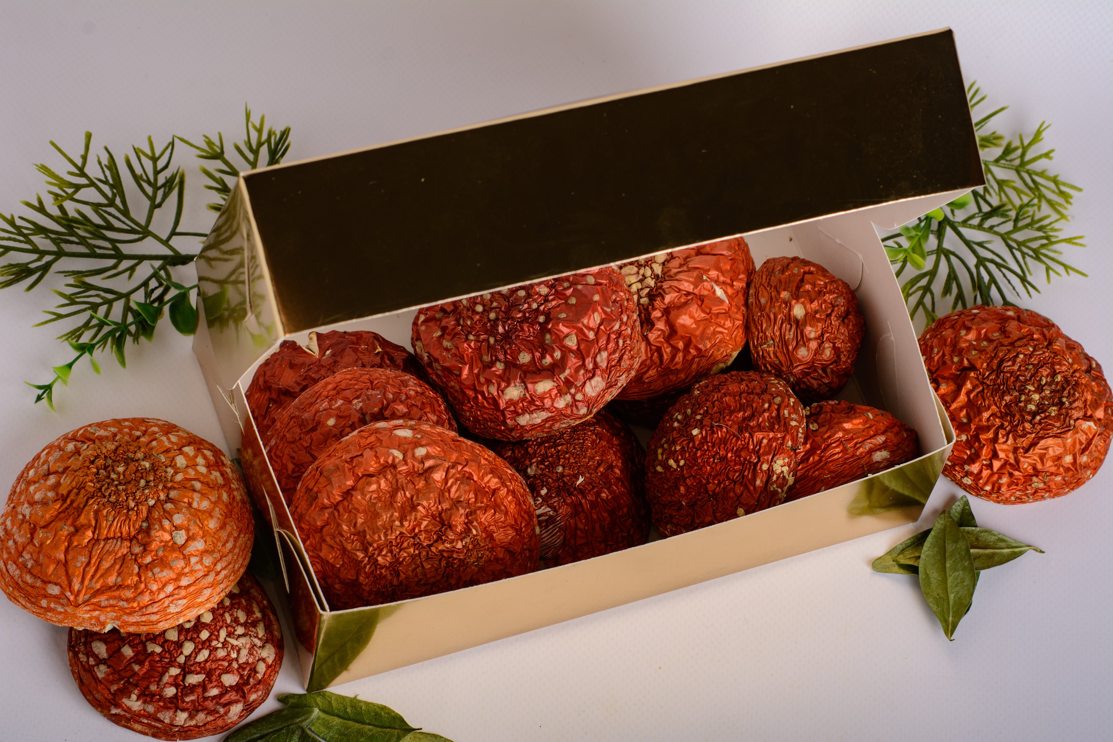 VIP нерозкриті капелюшки Мухомора червоного