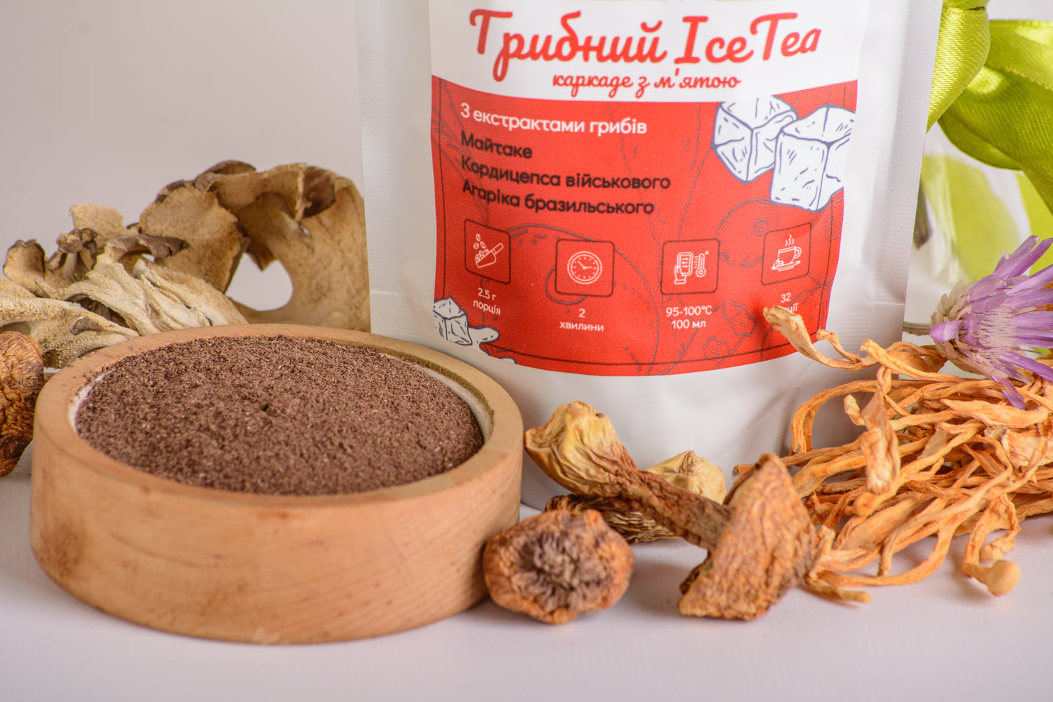 Ice Tea грибний - каркаде з м&