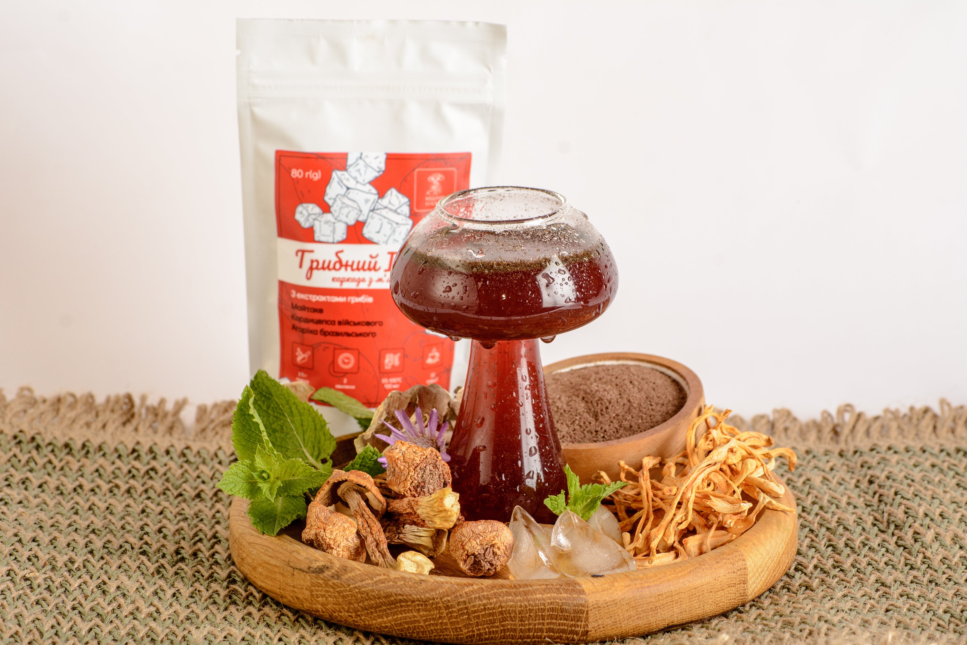 Ice Tea грибний - каркаде з м&