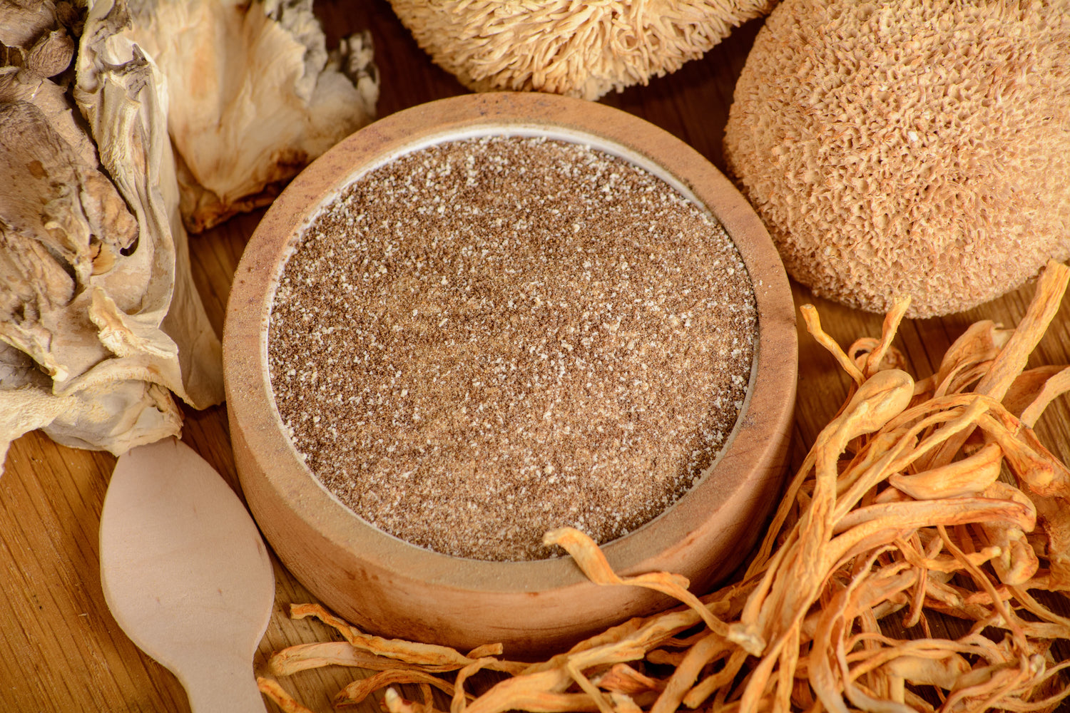 Грибна кава на основі цикорію, без кофеїну