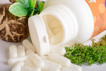 Екстракт Шиїтаке 10:1 в капсулах по 0.5 г