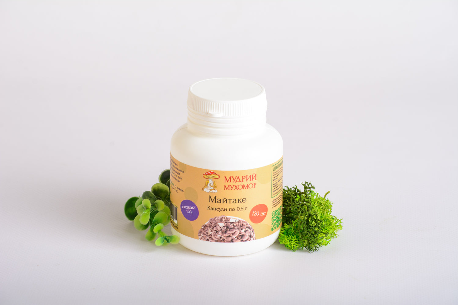 Екстракт Майтаке 10:1 в капсулах по 0.5 г