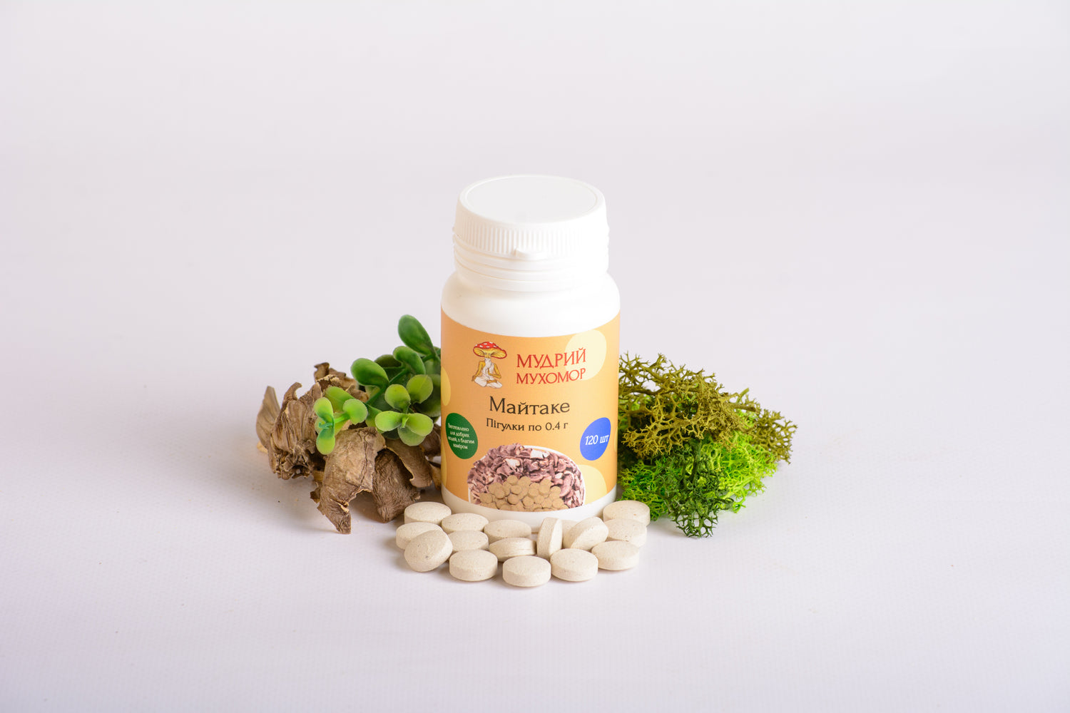 Майтаке в пігулках по 0.4 г