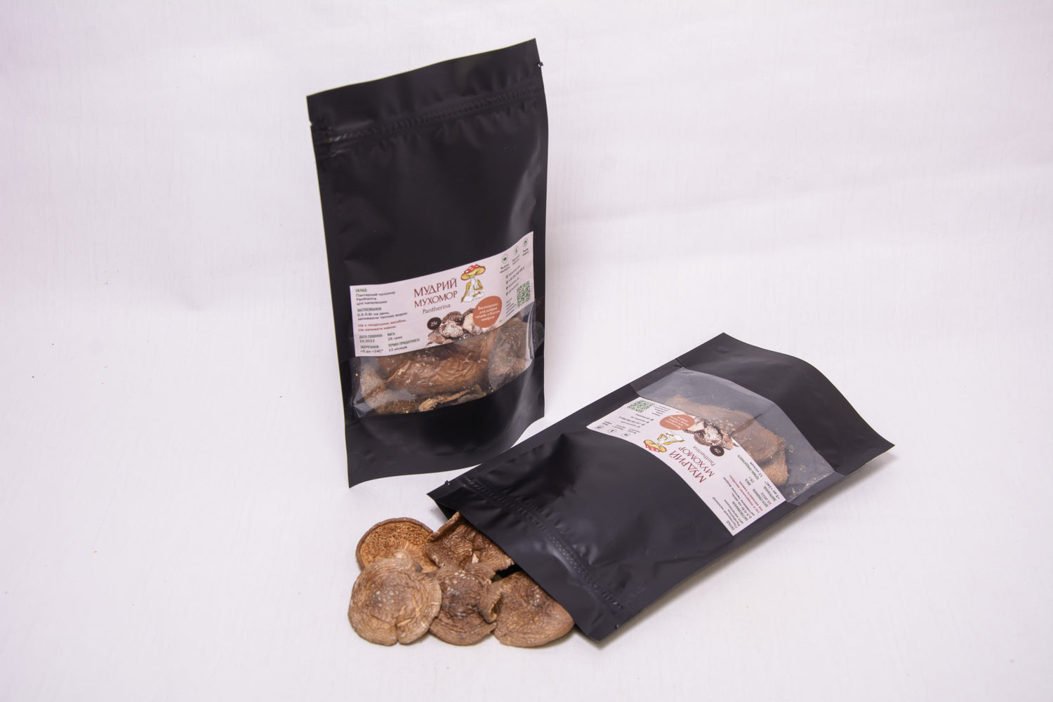 Мухомор пантерний цілі капелюшки, 50 г
