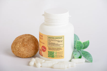 Екстракт Їжовика гребінчастого 10:1 у капсулах по 0.5 г