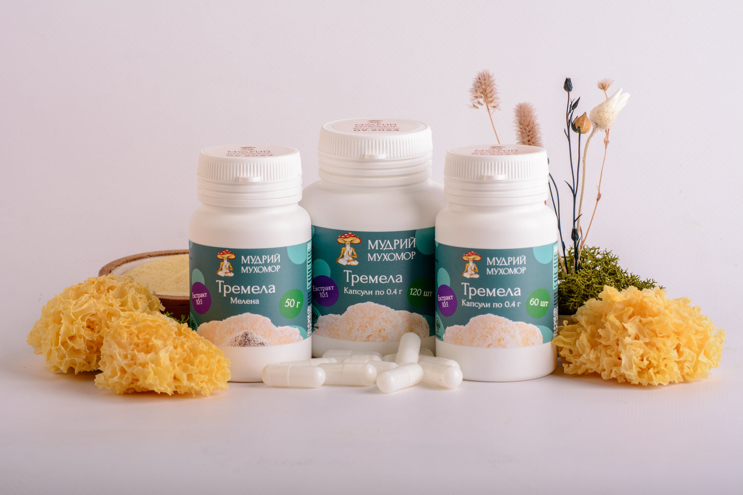 Екстракт Тремели 10:1 в капсулах по 0.4 г