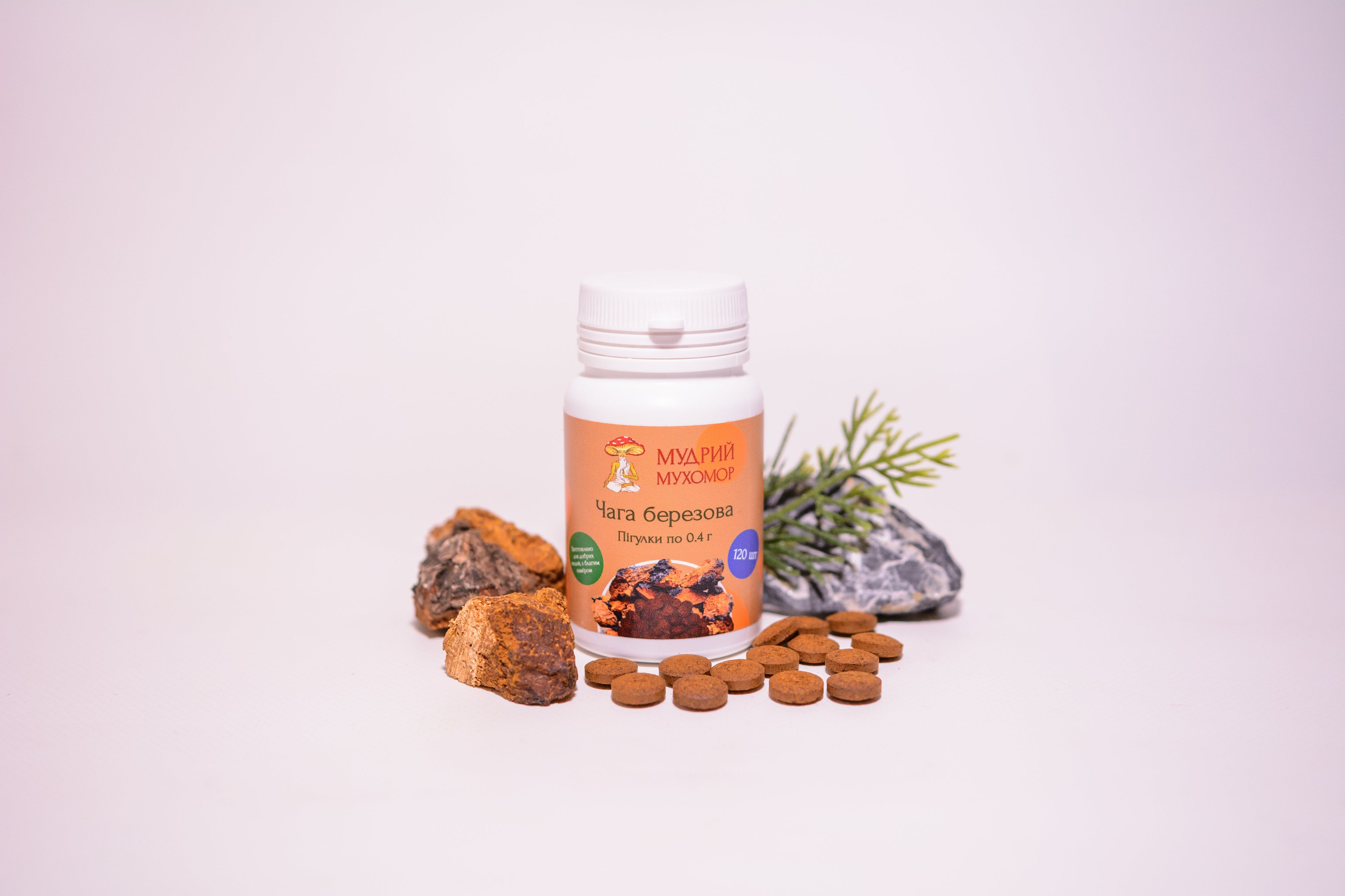 Березова Чага в пігулках по 0.4 г